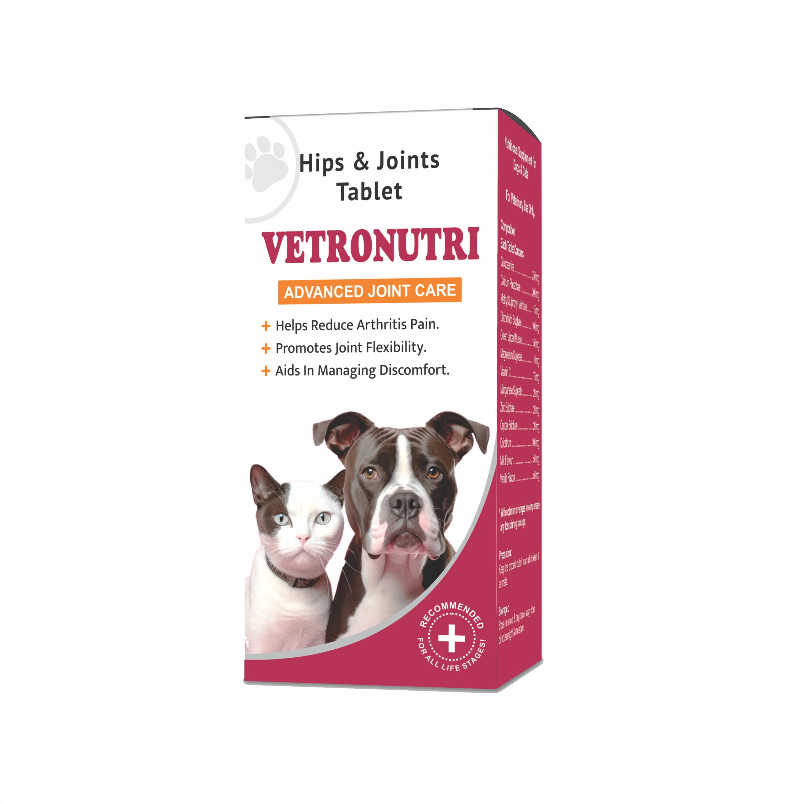 Hip & Joint Tablets For Cats & Dogs